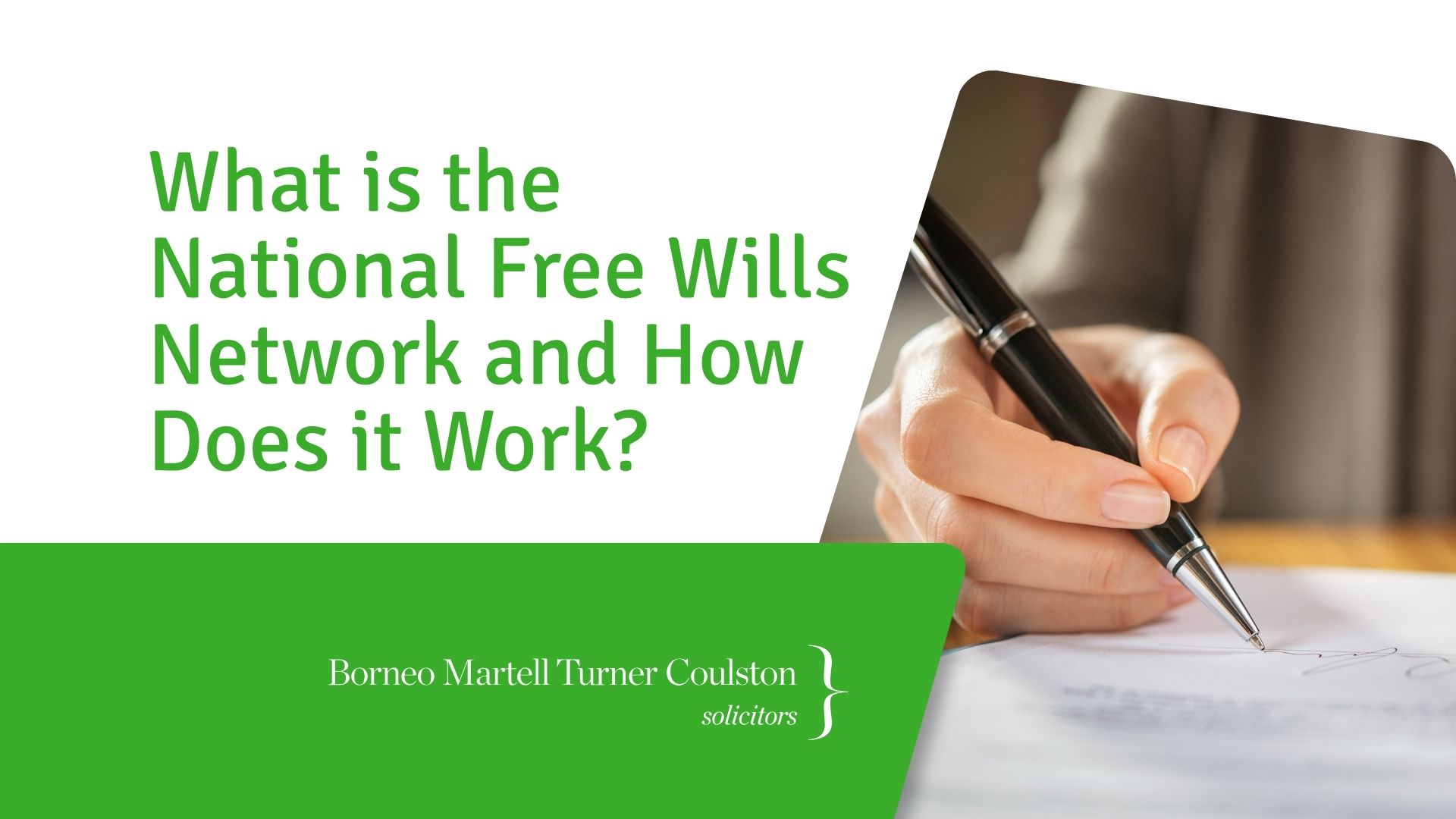 What is the National Free Wills Network and How Does it Work